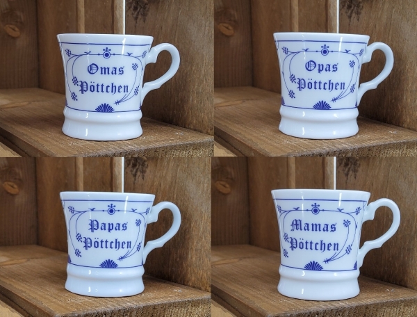 Espressotasse Indisch Blau Ø  5 x 5 cm